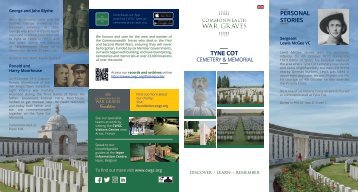 CWGC - Tyne Cot leaflet 2023 