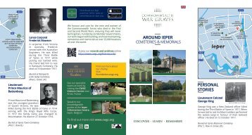 CWGC - Around Ieper  leaflet 2023 