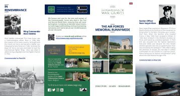 CWGC - Runnymede leaflet 2023 