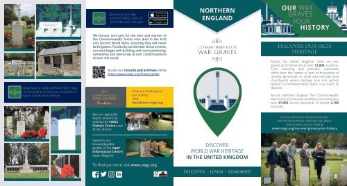 CWGC - UK leaflet - 2023 - Northern England