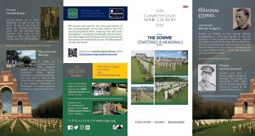 CWGC - Somme leaflet - 2023 