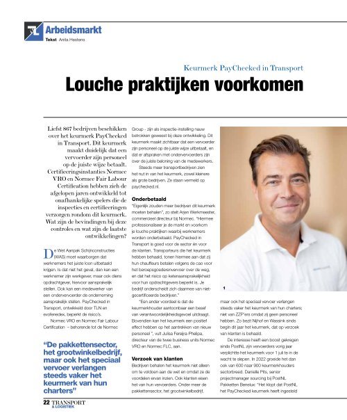 Transport & Logistiek 2023 Editie 7-8