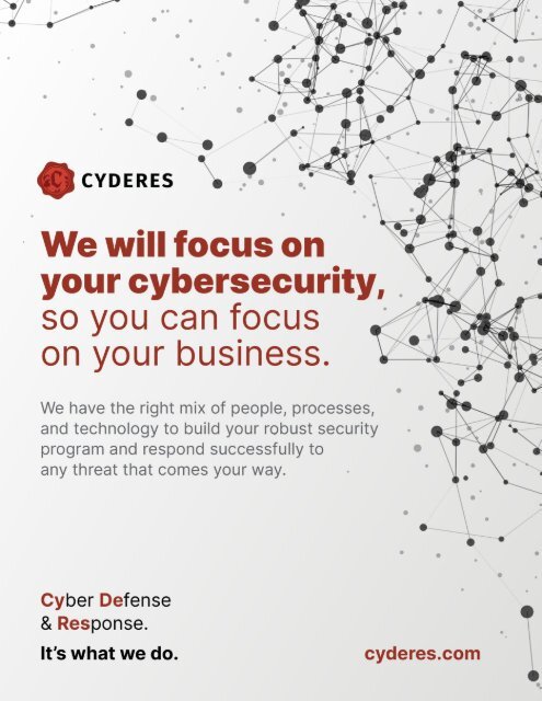 The Cyber Defense eMagazine August Edition for 2023