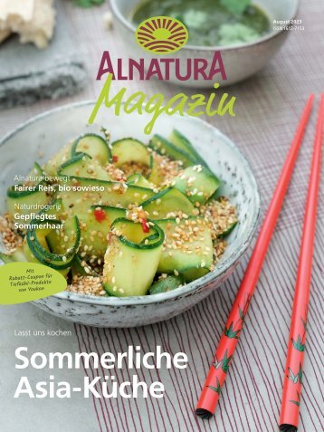 Alnatura Magazin August 2023