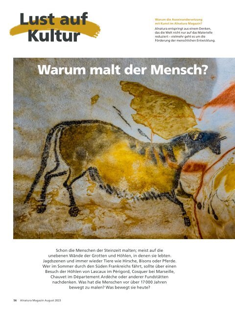 Alnatura Magazin August 2023