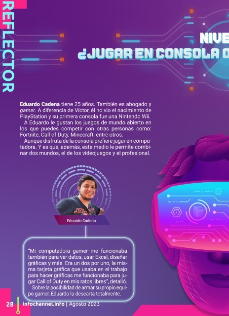 "¿Quién domina en el mercado gaming?" Agosto 2023