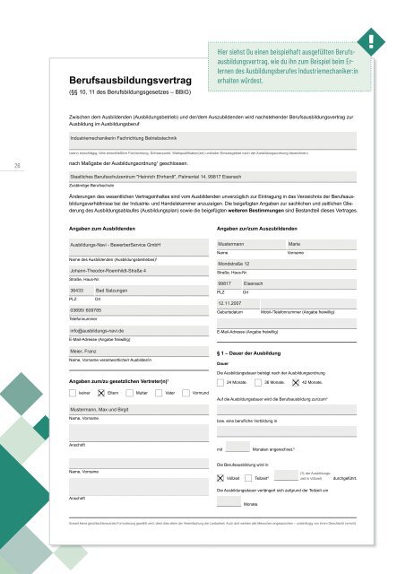 Ausbildungs-Navi für Jena und den Saale-Holzland-Kreis 2024