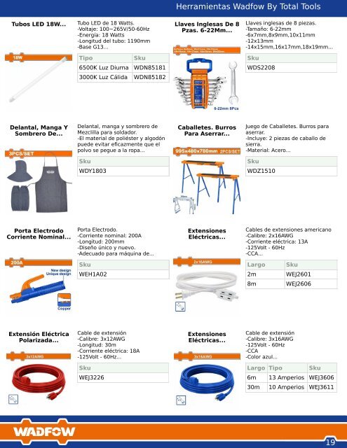 Catalogo Wadfow by Total Tools 2023