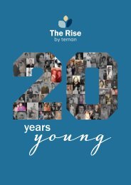 The Rise by Teman 20th Birthday Book