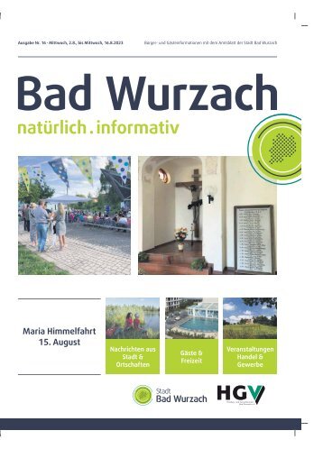 02.08.2023 Bürger- und Gästeinformation Bad Wurzach