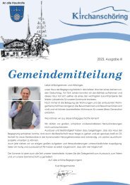 Gemeindemitteilung Kirchanschöring 2023-3