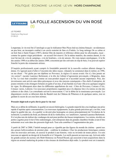 PANORAMA DE PRESSE - 02.08