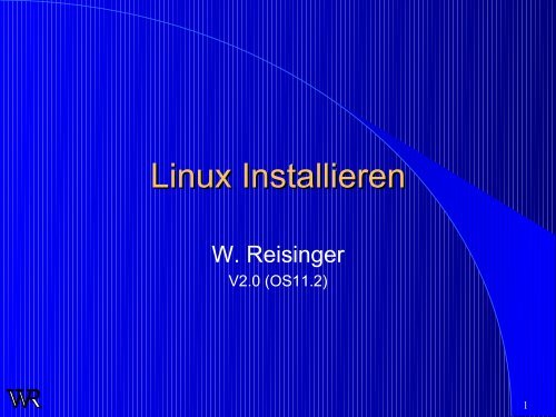 LinuxInstall.pdf - der HTL Steyr