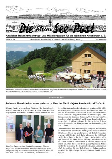02.08.2023 Die kleine See-Post