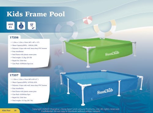 2024 Avenli Pool catalog