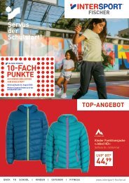 Flugblatt Back to School INTERSPORT Fischer