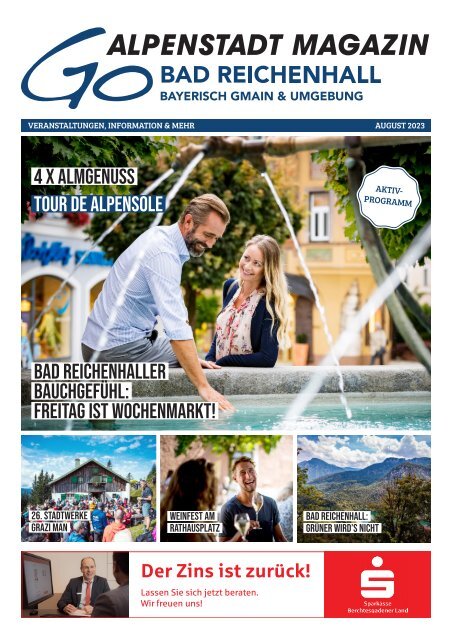 GO Bad Reichenhall Magazin | August 2023