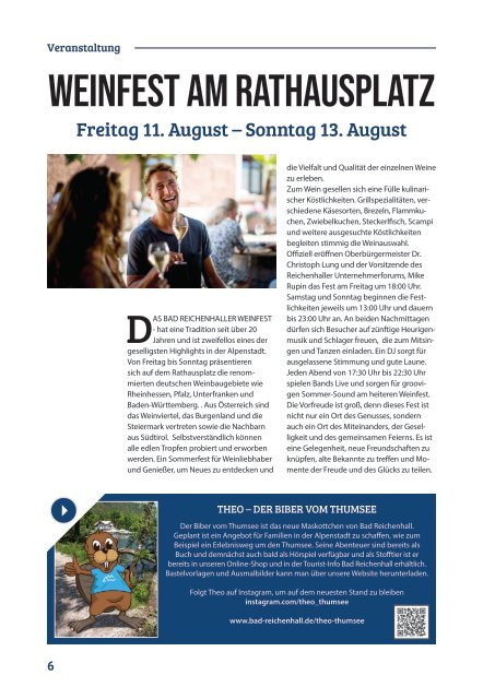 GO Bad Reichenhall Magazin | August 2023