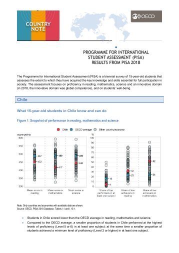 Informe PISA 2018 CHILE (EN)