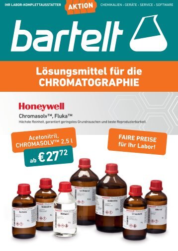 2023_Lösungsmittel für die Chromatographie - Honeywell