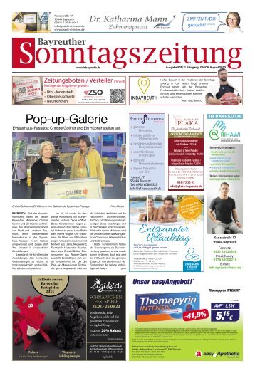 2023-08-04 Bayreuther Sonntagszeitung