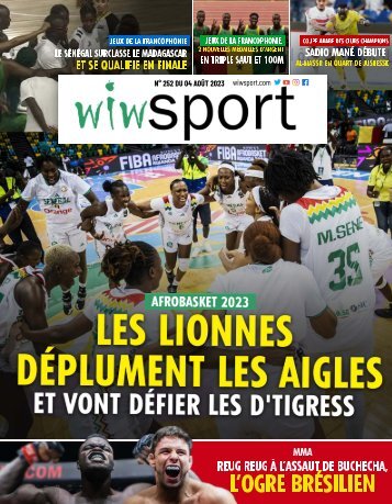 Journal wiwsport n252 - 04 août 2023