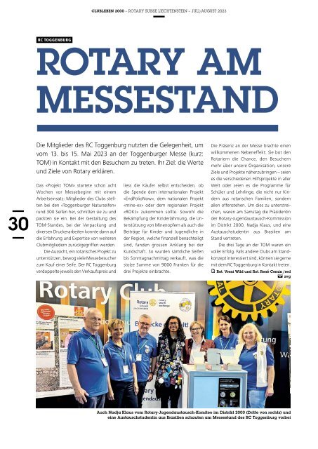 Rotary Magazin 07-08/2023