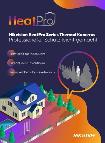 Hikvision Heat Pro Series Thermal Kameras
