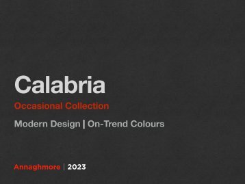 CALABRIA COLLECTION