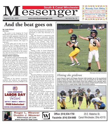 South & Canal Winchester Messenger - August 6th, 2023