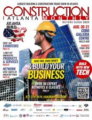 Construction Monthly Magazine | Atlanta 2023 Build Expo Show Edition