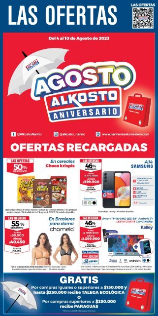 AGOSTO ALKOSTO HOGAR