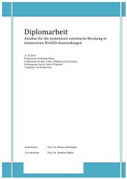 Diplomarbeit - E-Beratungsjournal