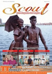 Scout :: Das Magazin der Region : Ausgabe August 2023