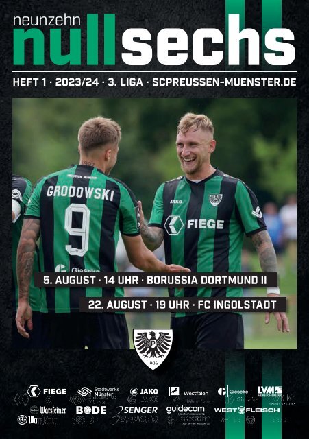 nullsechs Stadionmagazin - Heft 1 2023/24 