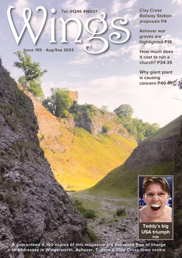 Wings issue 155 August/September 2023