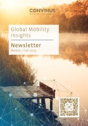 +++COMING SOON+++ CONVINUS Global Mobility Insights NEWSLETTER Herbst / Fall 2023