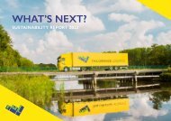 Tailormade Logistics Sustainability Report 2022