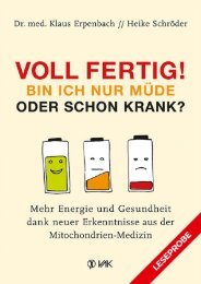 Leseprobe: Voll fertig! Bin ich nur müde oder schon krank?