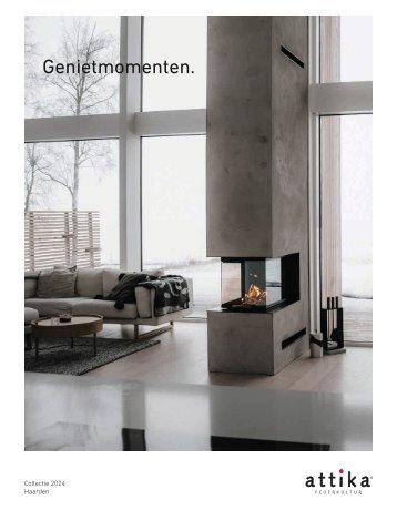 Attika Catalogus | Collectie 2024 Haarden 