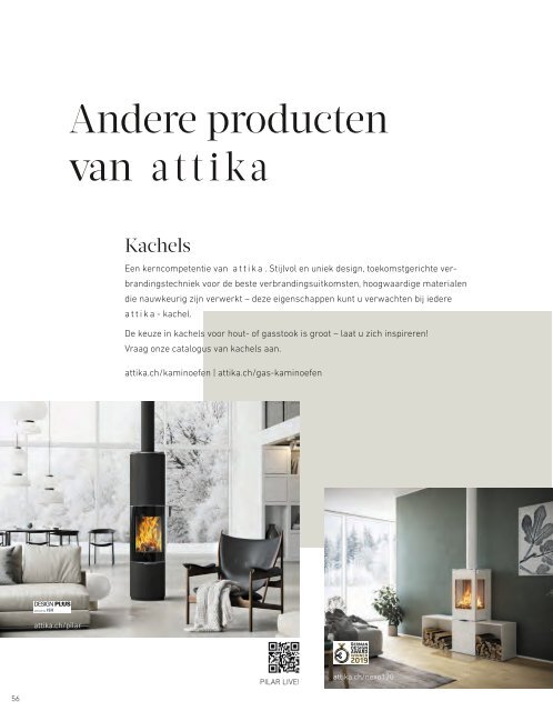 Attika Catalogus | Collectie 2024 Haarden 