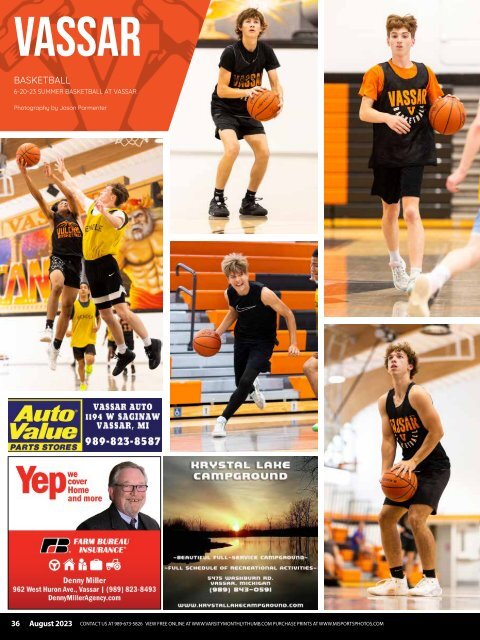 August 2023 Issue of Varsity Monthly Thumb Magazine