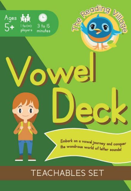Vowel Deck Digital Directions - The Reading Village