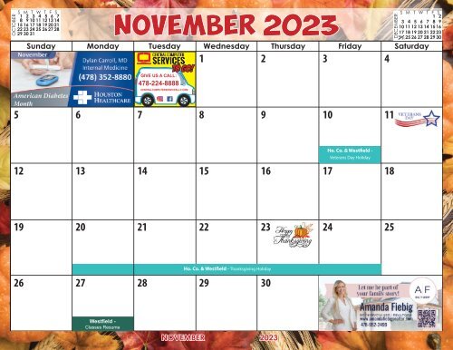 2023 Houston County School Calendar