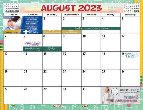 2023 Houston County School Calendar