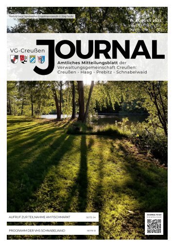 Creußen Journal Ausgabe 11.08.2023
