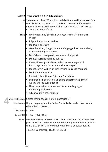 3 - Bildungszentrum Wirtschaft Weinfelden