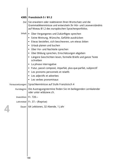 3 - Bildungszentrum Wirtschaft Weinfelden