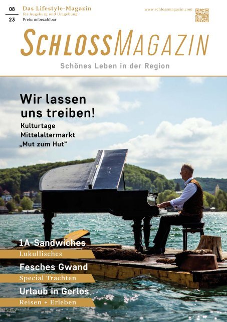 SchlossMagazin Augsburg+Umgebung August 2023