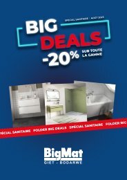 BigDeals - Spécial sanitaire - Août 2023